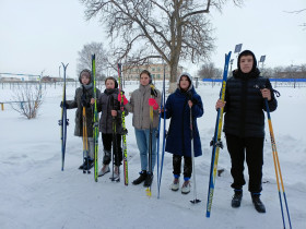 Лыжная подготовка учащихся нашей школы.